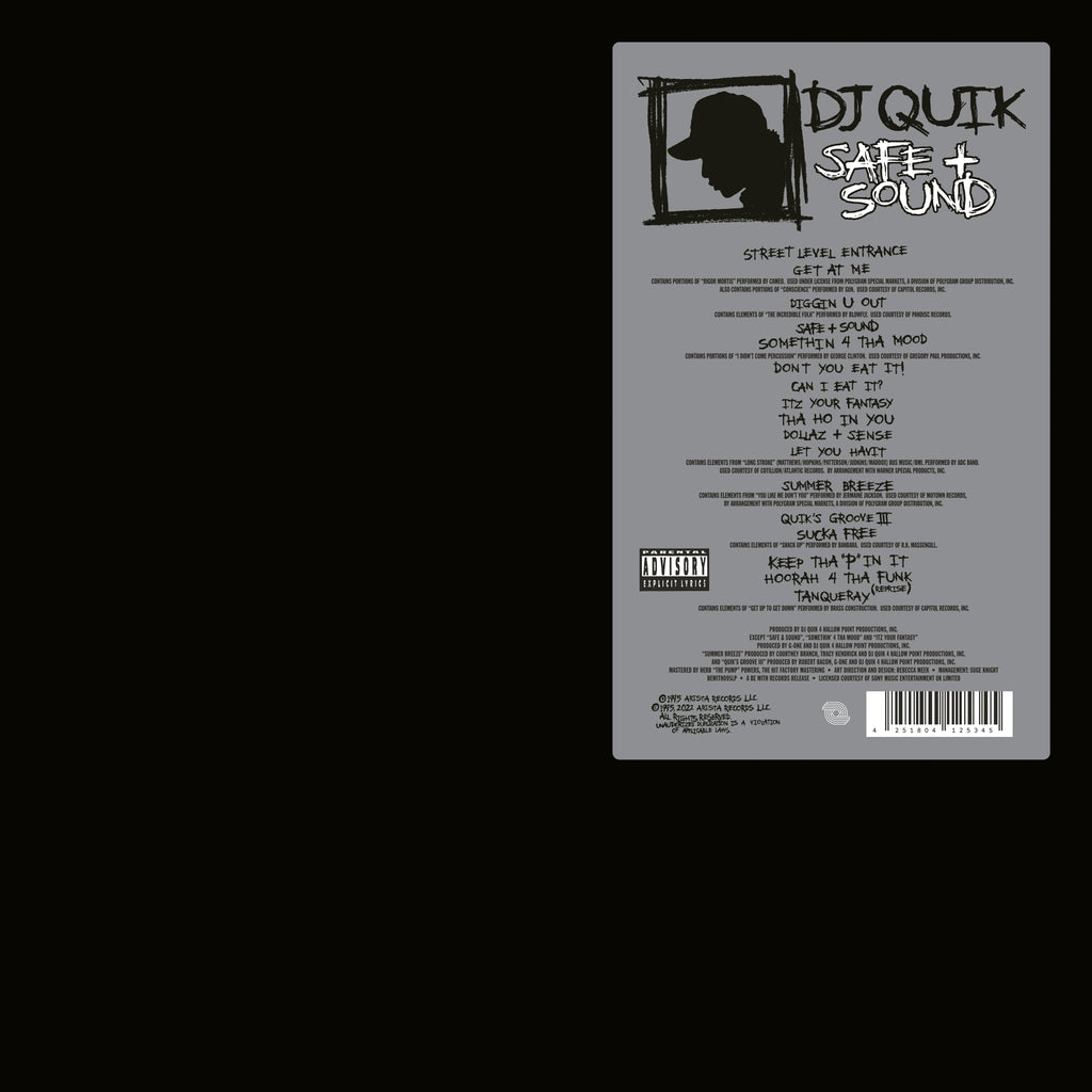 DJ Quik | Safe + Sound | double LP