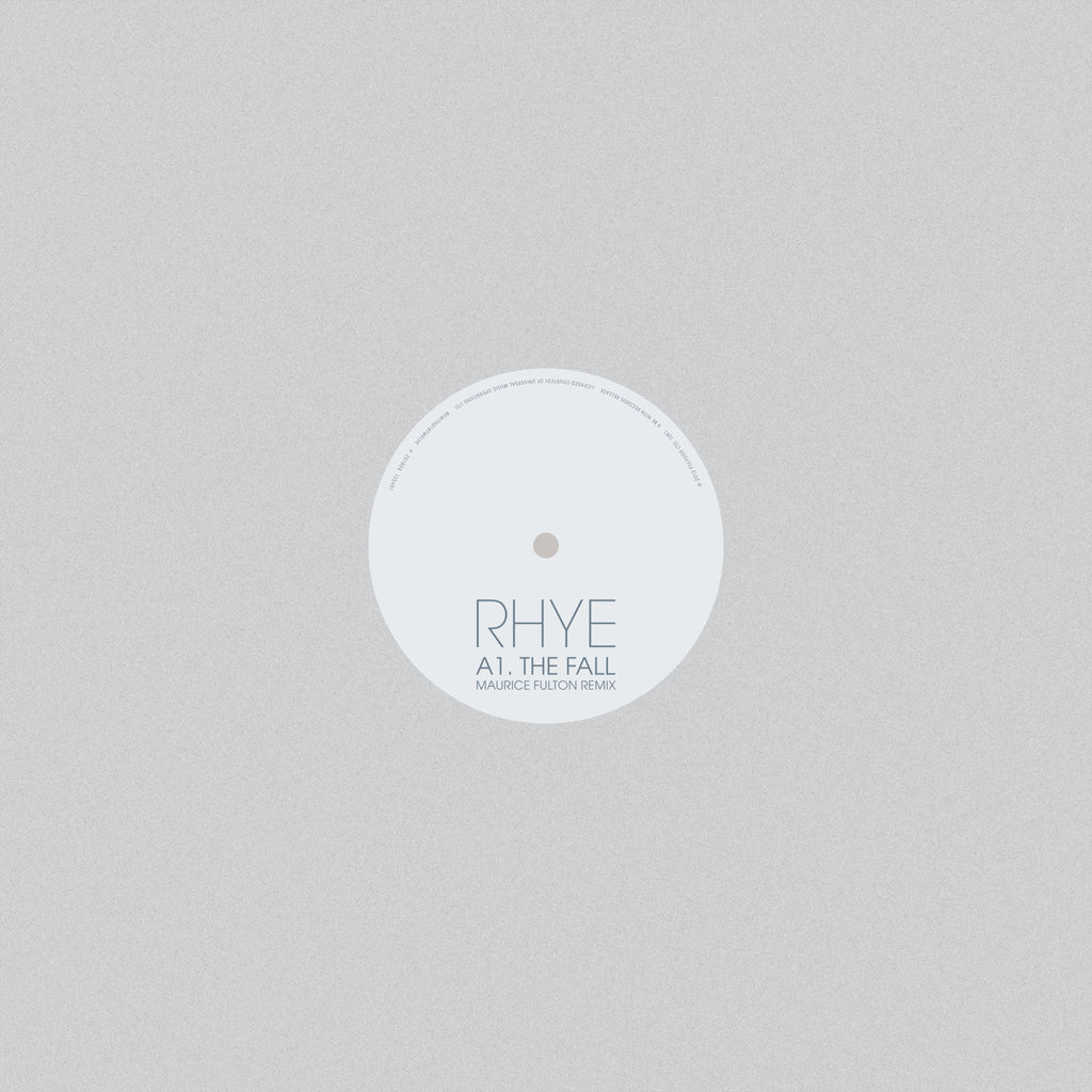 Rhye | The Fall (Maurice Fulton Remix) | 12 inch