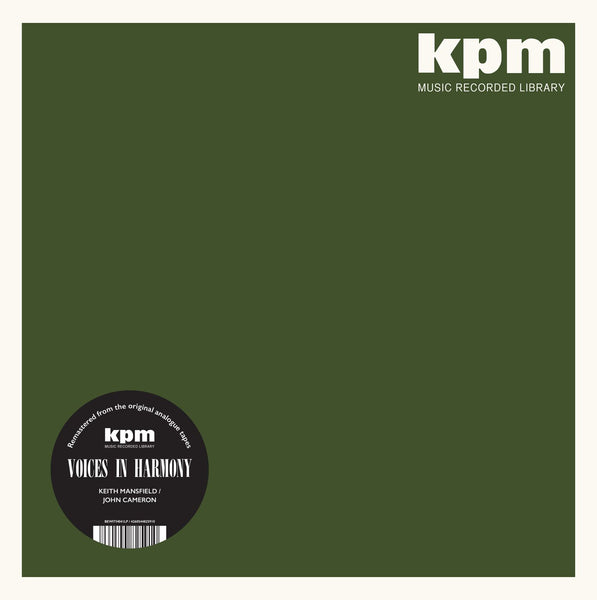 KPM Music Lifeforce レコード Keith Mansfield Be With Records • Keith Mansfield and John Cameron Voices In